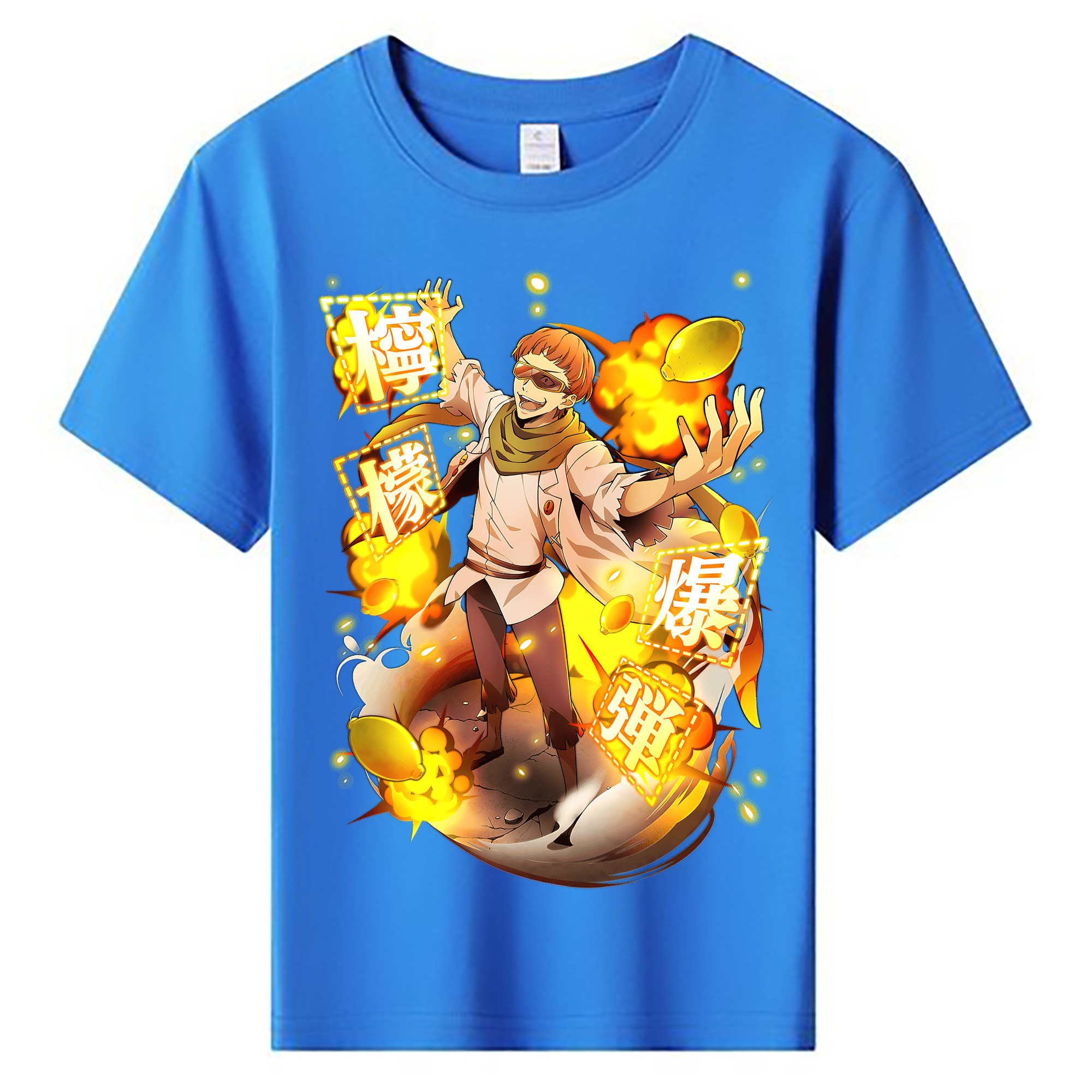 （画像用） 文豪ストレイドッグス Bungo Stray Dogs 綿100％キッズTシャツ（フロントプリント）